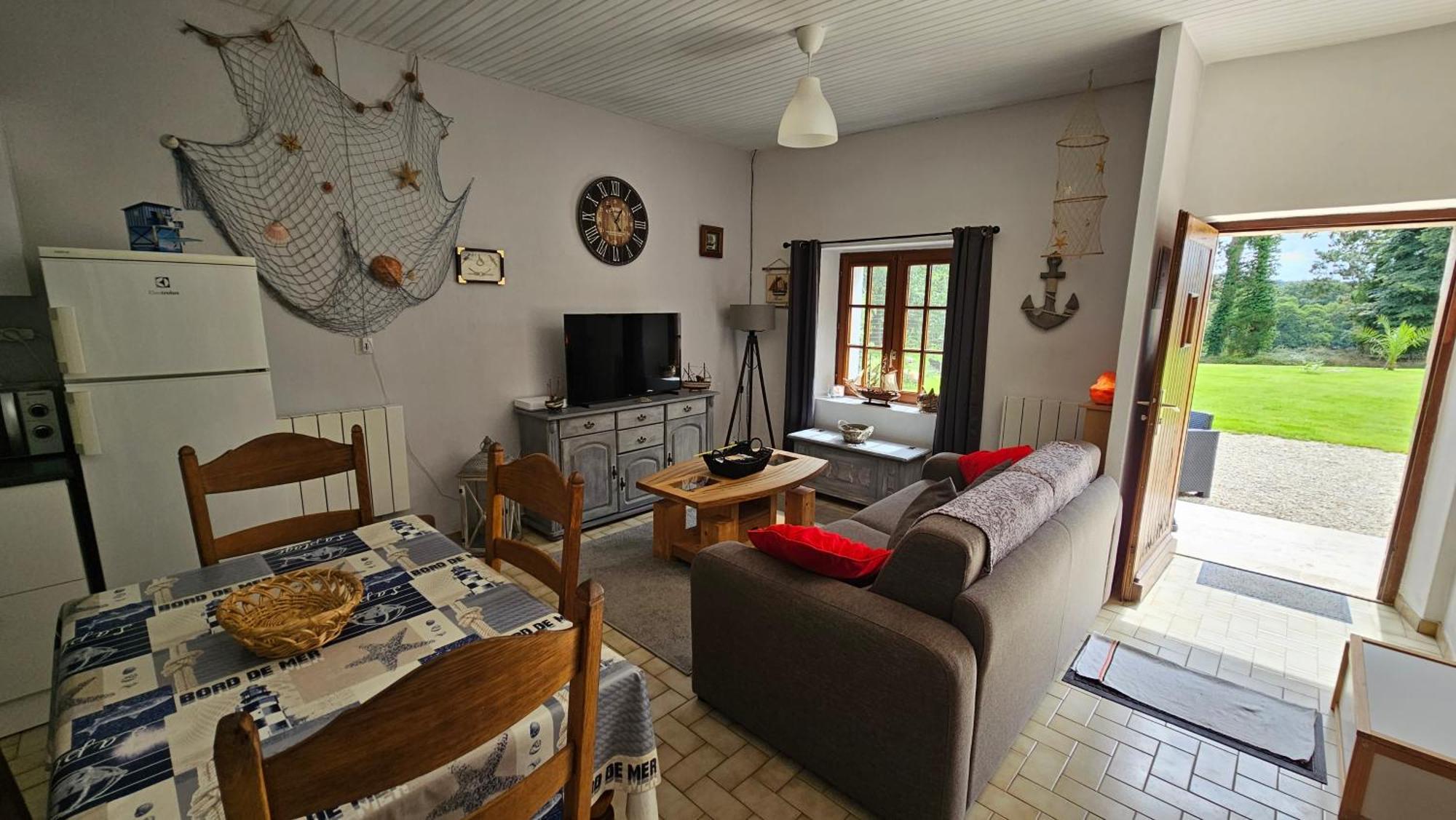 Keryerna Ar C'Haouled "Aux Hortensias" Clevacance Saint-Meen  Exterior foto